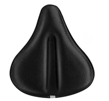 Load image into Gallery viewer, Gel Padded Wide Bike Saddle Cover – Extra Comfort for Large Seats
