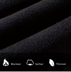 Winter Warm Cycling Cap – Windproof Thermal Balaclava & Head-Cover for Men (Bike & Motorcycle) – Black