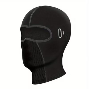 Winter Warm Cycling Cap – Windproof Thermal Balaclava & Head-Cover for Men (Bike & Motorcycle) – Black