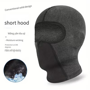 Winter Warm Cycling Cap – Windproof Thermal Balaclava & Head-Cover for Men (Bike & Motorcycle) – Black