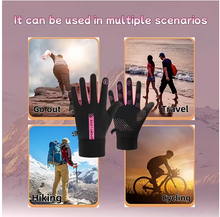 Load image into Gallery viewer, women’s winter bike gloves high grip palm cycling
