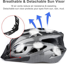 Load image into Gallery viewer, Side view of lightweight bike helmet showing ventilation design
