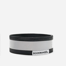 Load image into Gallery viewer, Bookman Urban Visibility black reflective band with a wide reflective strip for cycling, running and walking.
