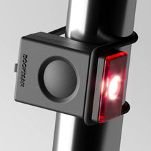 Load image into Gallery viewer, Bookman Block Light Rear Black rechargeable bicycle light
