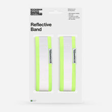 Load image into Gallery viewer, Bookman fluorescent yellow reflective safety band for cycling and outdoor visibility.

