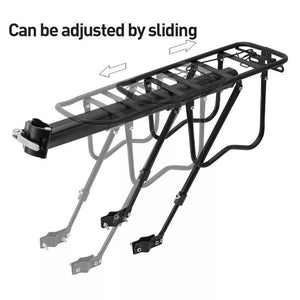 65kg Max Alloy Rear Bicycle Pannier Rack Carrier Bag Luggage Cycle Mountain Bike