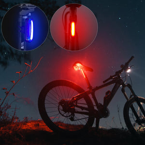 USB Rechargeable Bicycle Light Rear Light Back Light Waterproof