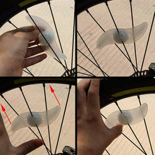 Load image into Gallery viewer, 2 X COLOUR Bike Lights Bicycle Cycling Wheel Spoke Wire Tyre Bright LED Flashing
