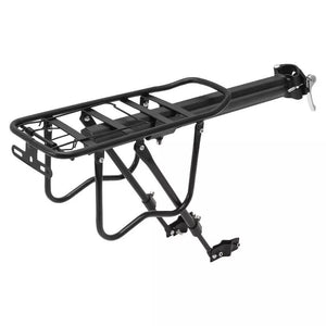 65kg Max Alloy Rear Bicycle Pannier Rack Carrier Bag Luggage Cycle Mountain Bike