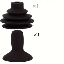 Load image into Gallery viewer, Black silicone joystick button cap for wheelchair and mobility scooter
