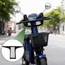 Load image into Gallery viewer, Mobility scooter shown outdoors with control panel cover compatibility highlighted
