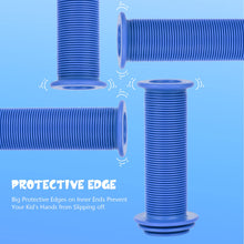 Load image into Gallery viewer, “TPR kids bike handlebar grips, solid colour (black, blue, green, pink, purple), non-slip and universal fit for children’s bikes and balance bikes
