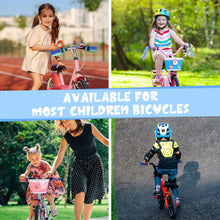 Load image into Gallery viewer, “TPR kids bike handlebar grips, solid colour (black, blue, green, pink, purple), non-slip and universal fit for children’s bikes and balance bikes
