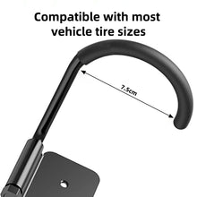 Load image into Gallery viewer, CushBike wall-mounted bike rack with 360° swivel – vertical hanger keeps bikes off the floor, saves space, organizes your garage, and provides quick, easy access for everyday use.
