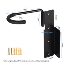 Load image into Gallery viewer, CushBike wall-mounted bike rack with 360° swivel – vertical hanger keeps bikes off the floor, saves space, organizes your garage, and provides quick, easy access for everyday use.
