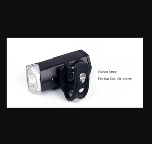 USB Rechargeable Bike Lights Rear Front Hazard Waterproof LED Front & Rear Light